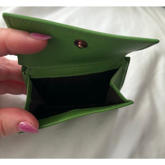 NWT! PRADA Authentic Saffiano Small Double Sided Fold Wallet - Picture 2 of 8